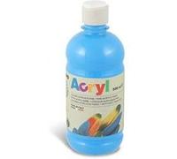 Primo Tube Soft Plastique Peinture Acrylique Fine Fluo 500 Ml Cyan 501