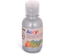 Primo 402TA125910 peinture acrylique 125 ml Argent Bouteille Argent G
