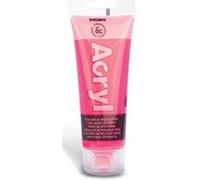 Primo Tube Soft Plastique 75ml Peinture Acrylique Fine Fluo Fuchsia 370