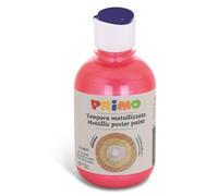 Primo Flacon Gouache Ready-Mix Mettalic 300 Ml Bouchon Flux Control Rouge Vermillon 300