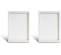 PRIMO Hobby & Professional - Toile Peinture en Cartons Entoilés 30x40x16,5 100% Carton, Toiles à Peindre avec Angles pour Fixer Cadres, Activité Manuelle, Loisirs Créatifs, Acid Free ne Jaunit Pas