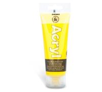 Primo Tube Soft Plastique 75ml Peinture Acrylique Fine Jaune Primaire 201