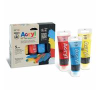 Primo Tubes de Peinture Acrylique - Couleurs Primaires