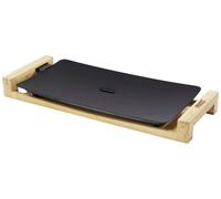 Princess 103026 électrique Planche teppanyaki noir, bambou