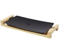 Princess 103026 électrique Planche teppanyaki noir, bambou