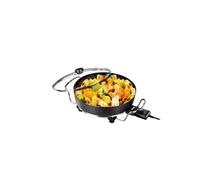 Princess 162367 Multi Wonder Chef Pro - Poêle À Frire Électrique - 6 Litres - 1.8 Kwatt - Noir