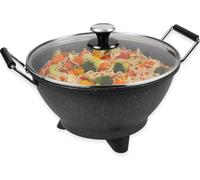 Princess 162389 Wok électrique - 7 l - noir - aluminium - 250 °C - 1400 W - 220 - 240 V (01.162389.01.001)