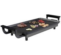Princess Economy Table Chef électrique Plaque de gril revêtement anti-adhésif, sans BPA, voyant lumineux noir