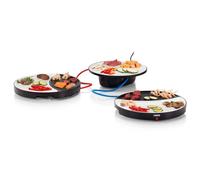 Princess Gril de table 2 personnes Dinner4All 500 W blanc et noir