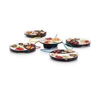 Princess Barbecue de table pour 4 personnes Dinner4All 1000 W blanc et noir