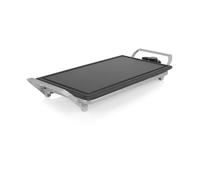 Princess Table Chef Premium Gril en pierre - Grande surface de cuisson de 46 x 26 cm - Plaque de grill en céramique - Sans PFAS - Thermostat réglable - Incl. 4 spatules en bois - 103150