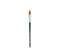 Princeton Aqua Elite NextGen Artist Brush, Series 4850 Synthetic Kolinsky Sable for Watercolor, Oval Wash, Size 1/2