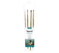PRINCETON Imperial - Set Professionnel 4 Pinceaux synthétiques pour peinture acrylique et à l'huile