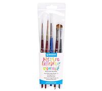 PRINCETON Pinceaux, Synthétiques, Non Applicable | Pinceaux sélectionnés pour lettering, aquarelle, gouache, encre et acrylique, manche court, artistes adultes de beaux-arts