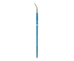 Princeton Select Artiste, Mixed-Media Brushes for Acrylic, Oil, Watercolor Series 3750, Angle Spot Detail Synthetic, Size 10/0