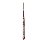 Princeton Velvetouch Artiste, Mixed-Media Brush for Acrylic, Watercolor & Oil, Series 3950 Mini Willow's Blender Luxury Synthetic, Size 1/8