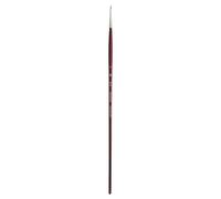 Princeton Velvetouch Artiste, Pinceau mixte pour acrylique, aquarelle et huile, série 3900 Long manche rond 0 (PB3900R0)