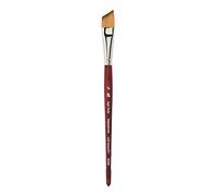 Princeton Velvetouch Artiste, Pinceau Mixte pour Acrylique, Aquarelle et Huile, série 3950 Angle Shader Luxury Synthétique, Taille 5/8