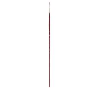 Princeton Velvetouch Pinceau rond à manche long Taille 2 - Pinceaux professionnels pour médias mixtes, acrylique, huile