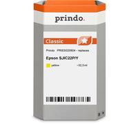 Prindo Classic Cartouche d'encre Jaune Original PRIES020604