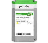 Prindo Green XL Cartouche d'encre Jaune Original PRICCLI551YXLG