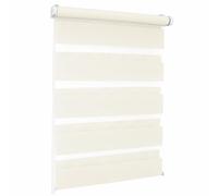 Print Cycero packaging Store Double Klemmfix sans perçage 60 x 150 cm, Store pour fenêtres et Portes, avec Clips - Store de fenêtre - Store zébré, translucide et occultant - Beige