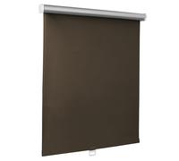 Print Cycero packaging Store Enrouleur Thermo à Ressort - Protection Solaire, Brise-Vue, Anti-Éblouissement - 80 x 180 cm Marron - Modèle Automatique, Occultant, Tissu Thermique