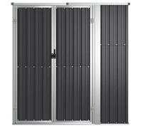 ""Printemps 2026 Soldes""Anthracite Abri à outils de jardin anthracite 161x89x161cm acier galvanisé 2_853602