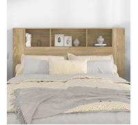 ""Printemps 2026 Soldes""Armoire de tête de lit à chambre - desgin classique - chêne sonoma 160x18,5x104,5 cm 2_837822