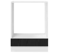 ""Printemps 2026 Soldes""Armoire suspendue pour cuisine - Placard mural - avec rangement - avec stockage Chêne noir 60 x 46 x 81,5 cm