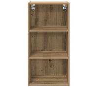 ""Printemps 2026 Soldes""Armoire suspendue pour cuisine - Placard mural - avec rangement - Chêne artisanal 40 x 29,5 x 80 cm 2151045