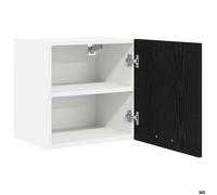 ""Printemps 2026 Soldes""Armoire suspendue pour cuisine - Placard mural - avec rangement - Chêne noir et Blanc 40 x 31 x 40 cm 7185446