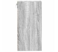 ""Printemps 2026 Soldes""Armoire suspendue pour cuisine - Placard mural - avec rangement - ""Riga"" Gris Sonoma 20 x 29,5 x 60 cm Bois d