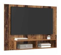 ""Printemps 2026 Soldes""Armoire TV/TABLE TV - Marron - NEUF - Ensemble meuble TV Montage mural Bois Ancien 120x23,5x90 cm 2_870896