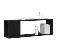 ""Printemps 2026 Soldes""Armoire TV/TABLE TV - Noir - NEUF - Ensemble meuble TV Noir 100x24x63 cm Bois d'ingénierie 2_496536