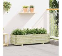 ""Printemps 2026 Soldes""Bac de Jardin/Jardinière - Lit surélevé de jardin - Grand profonde - 120 x 40 x 30cm Bois Rectangulaire 52944