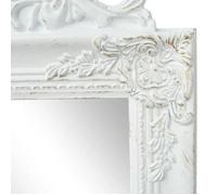""Printemps 2026 Soldes""Blanc Miroir sur pied Style baroque 160x40 cm Blanc 2_919509