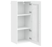 ""Printemps 2026 Soldes""Buffet de cuisine - Meuble Rangement - avec étagère - Blanc brillant 40 x 31 x 100 cm 4308443