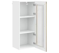 ""Printemps 2026 Soldes""Buffet de cuisine - Meuble Rangement - avec porte - Chêne artisanal 40 x 31 x 100 cm 3986553