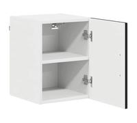 ""Printemps 2026 Soldes""Buffet de cuisine - Meuble Rangement - avec stockage - Kalmar Noir 30 x 31 x 40 cm 3834046
