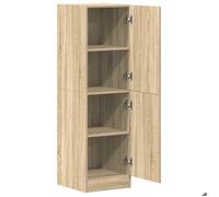 ""Printemps 2026 Soldes""Buffet de cuisine - Meuble Rangement - chêne sonoma 38 x 41,5 x 131,5cm Bois ingénierie 3271449