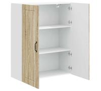 ""Printemps 2026 Soldes""Buffet de cuisine - Meuble Rangement - Chêne Sonoma 80 x 31 x 100 cm 9155240