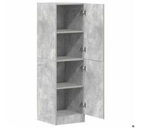 ""Printemps 2026 Soldes""Buffet de cuisine - Meuble Rangement - gris béton 38 x 41,5 x 131,5 cm Bois ingénierie 4889862