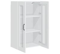 ""Printemps 2026 Soldes""Buffet de cuisine - Meuble Rangement - Kalmar Blanc brillant 60 x 31 x 100 cm 6486259