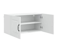 ""Printemps 2026 Soldes""Buffet de cuisine - Meuble Rangement - Kalmar Blanc brillant 80 x 31 x 40 cm 7108571