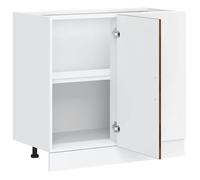 ""Printemps 2026 Soldes""Buffet de cuisine - Meuble Rangement - Kalmar chêne fumé Bois d'ingénierie 2922054