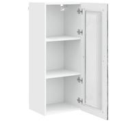 ""Printemps 2026 Soldes""Cabinet suspendu - Meuble pour mur de cuisine - avec rangement - avec porte Gris Sonoma 40 x 31 x 100 cm 4767