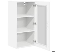""Printemps 2026 Soldes""Ensemble de 2 Armoire de cuisine avec étagère - Meuble de rangement - Buffet de Cuisine - Blanc 40 x 31 x 80