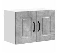 ""Printemps 2026 Soldes""Ensemble de 2 Armoire de cuisine Kalmar - Meuble de rangement - Buffet de Cuisine - Gris béton 60 x 31 x 40 c