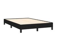 ""Printemps 2026 Soldes""Lit chambre - Grande taille - Cadre de lit double - sans matelas noir 120x190 cm tissu 2_964880